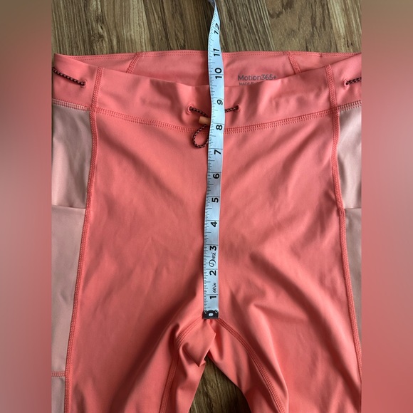 Fabletics Motion365+ High-Waisted Bungee Workout Legging Coral XS - Picture 12 of 13